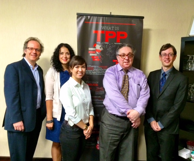  TPP experts briefing in Ottawa, 7-9-2014