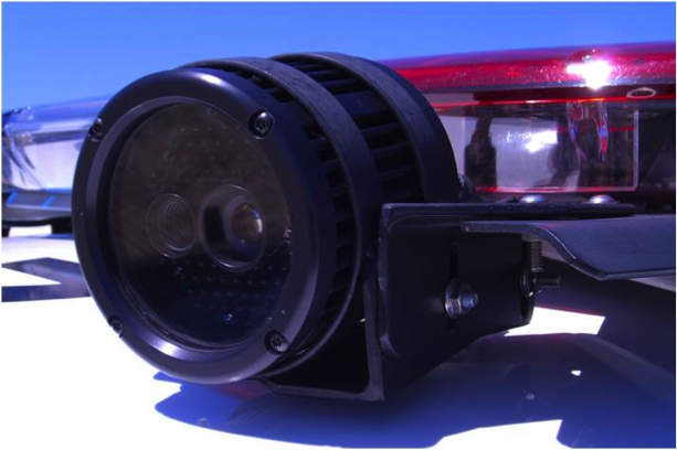 ALPR Camera Mounted on Squad Car