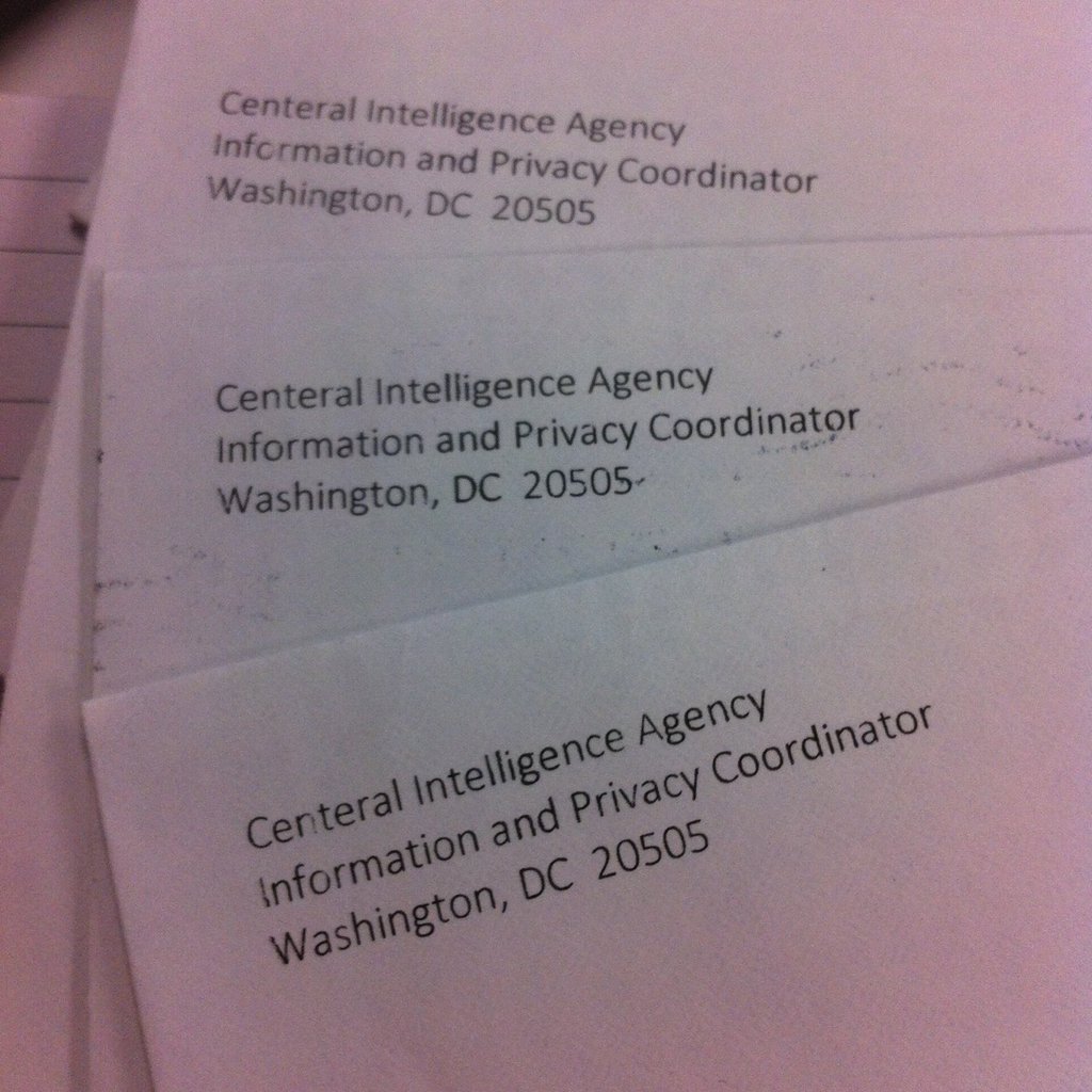 "Centeral Intelligence Agency" 