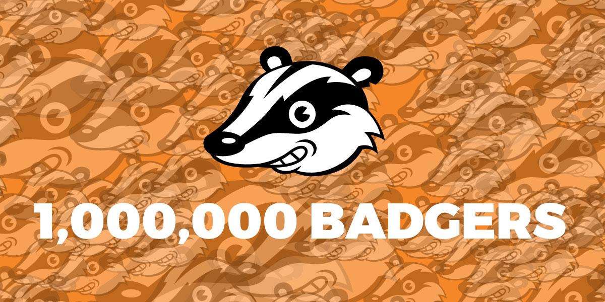 One Million Badgers