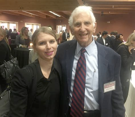 Dan Ellsberg and Chelsea Manning at EFF Pioneer Awards 2018