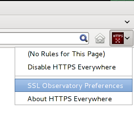 Screenshot of HTTPS Everywhere Firefox toolbar button